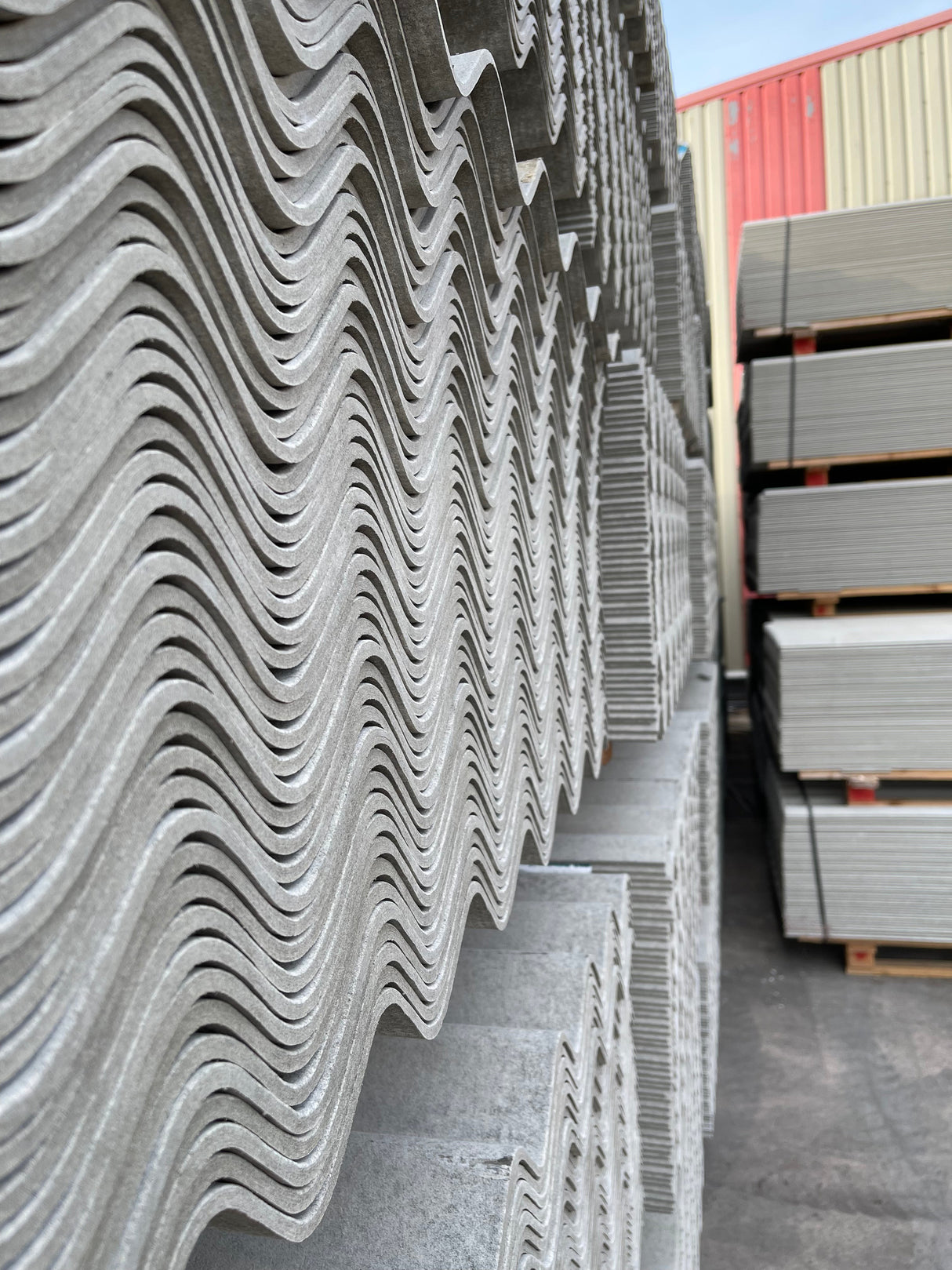 Clearance Big 6 Fibre Cement Roof Sheets Natural Grey