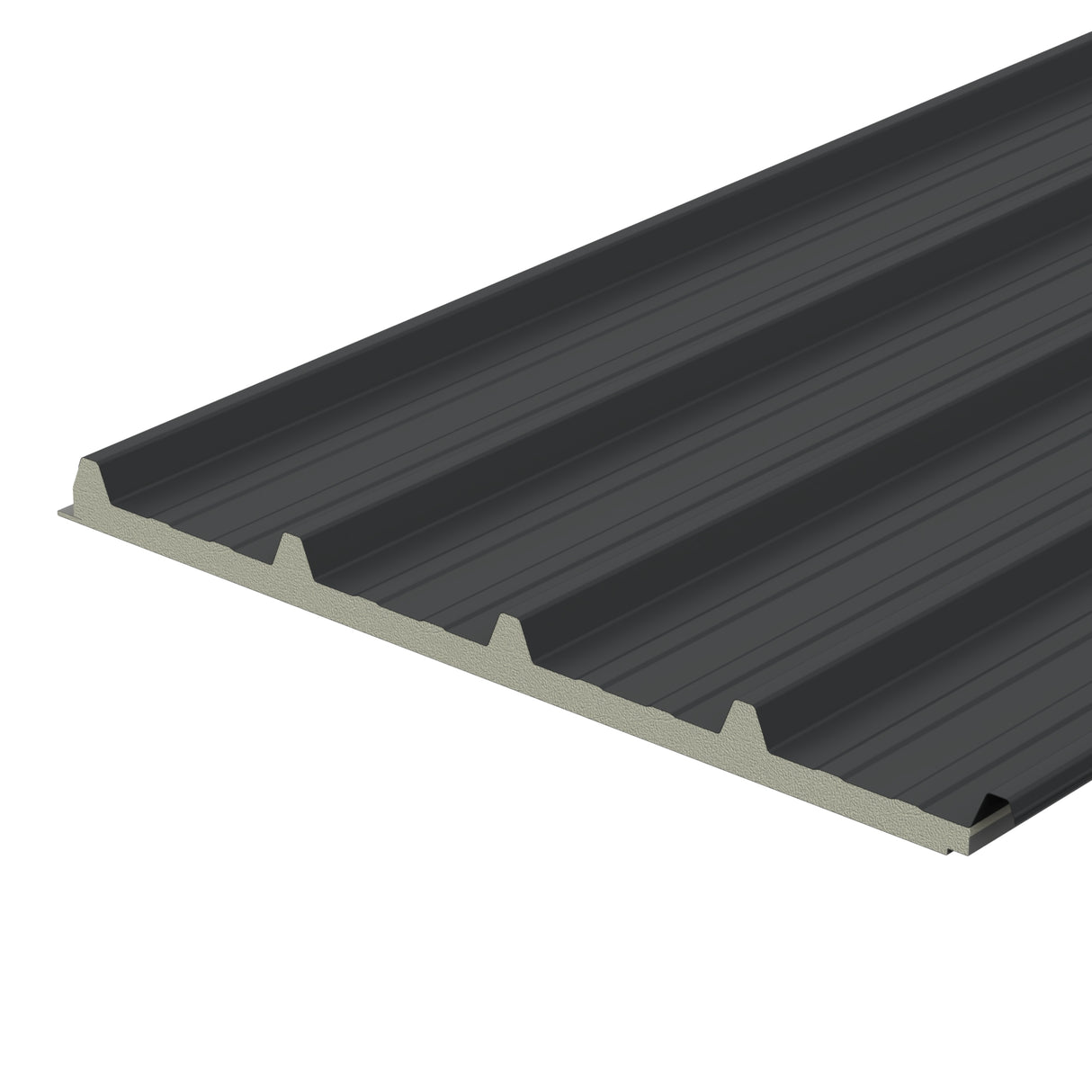 Insulated Roof Panel PUR 30mm Eco