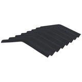 Cranked Crown Big 6 Fibre Cement Ridge Meadowscape (Anthracite)