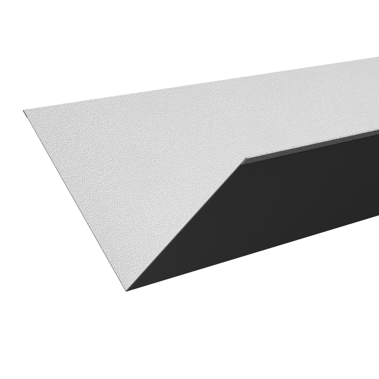 90° Internal Corner Barge Flashings 3m PVC Plastisol