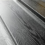 Black Wood Effect Metal Weatherboard Cladding Plank