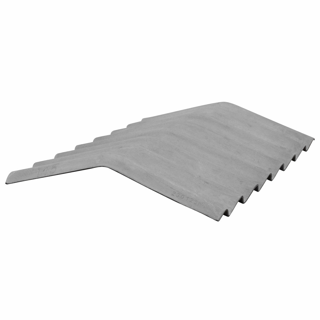 Cranked Crown Big 6 Fibre Cement Ridge Natural Grey