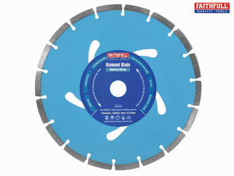 Contract Diamond Blade 230mm - Briarwood Supplies