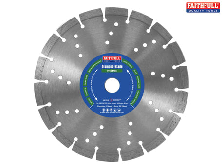 Prof Diamond Blade 230mm x 22mm - Briarwood Supplies