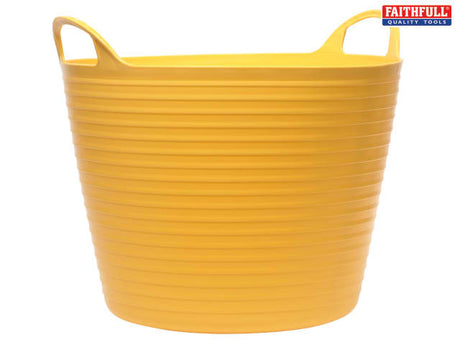 Flex Tub 15 L Yellow - Briarwood Supplies