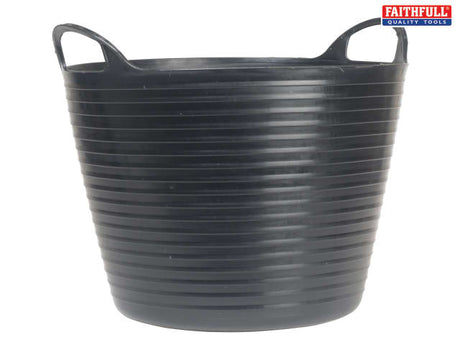 Flex Tub 42L Black - Briarwood Supplies