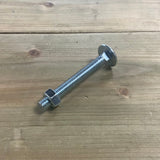 M12 X 100mm Cup Square Hex Coach Bolt & Nut. - Briarwood Supplies