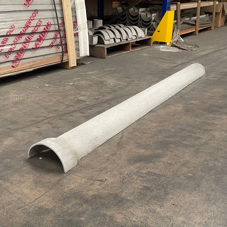 6" x 1.8M HR Gutter Fibre Cement - Briarwood Supplies