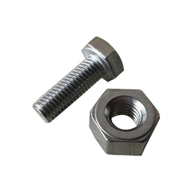 M16 X 50mm High Tensile Hexagon Set Screw + Nut - Briarwood Supplies